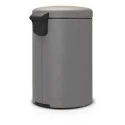 Brabantia New Icon pedaalemmer 20 liter, Mineral concrete grey< Pedaalemmers