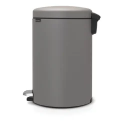 Brabantia New Icon pedaalemmer 20 liter, Mineral concrete grey< Pedaalemmers