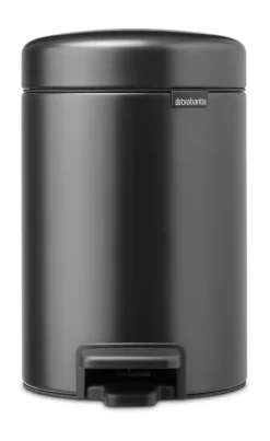 Brabantia New Icon pedaalemmer 3 liter, Confident Grey< Pedaalemmers