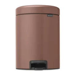 Brabantia New Icon pedaalemmer 5 liter, Satin Taupe< Pedaalemmers