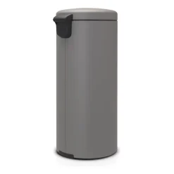 Brabantia New Icon pedaalemmer 30 liter, Mineral concrete grey< Pedaalemmers
