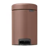 Brabantia New Icon pedaalemmer 3 liter, Satin Taupe< Pedaalemmers