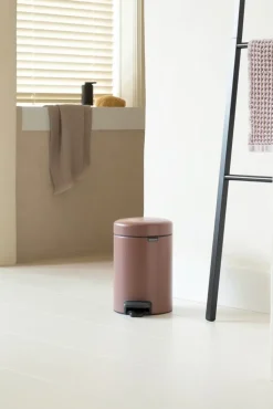 Brabantia New Icon pedaalemmer 3 liter, Satin Taupe< Pedaalemmers