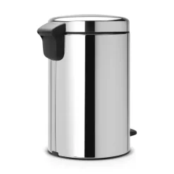 Brabantia New Icon pedaalemmer 12 liter, staal - glanzend< Pedaalemmers