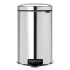 Brabantia New Icon pedaalemmer 20 liter, staal - glanzend< Pedaalemmers