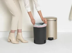 Brabantia New Icon pedaalemmer 20 liter, Metallic Gold< Pedaalemmers