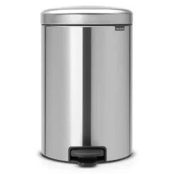 Brabantia New Icon pedaalemmer 20 liter, staal - mat< Pedaalemmers