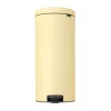 Brabantia New Icon pedaalemmer 30 liter, Mellow Yellow< Pedaalemmers