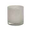 Olsson & Jensen Nilla waxinelichthouder 12 cm, Grijsbeigen< Kaarsenhouders & Kaarsenborden