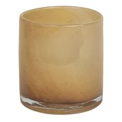 Olsson & Jensen Nilla waxinelichthouder 12 cm, Zand< Kaarsenhouders & Kaarsenborden