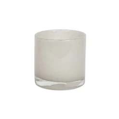 Olsson & Jensen Nilla waxinelichthouder 8 cm, Grijsbeige< Kaarsenhouders & Kaarsenborden