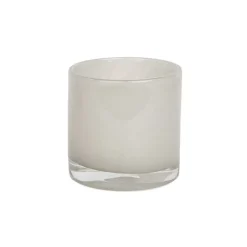 Olsson & Jensen Nilla waxinelichthouder 10 cm, Grijsbeige< Kaarsenhouders & Kaarsenborden