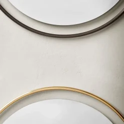 Audo Copenhagen Nimbus Spiegel, polished brass, ø110< Ronde Spiegels|Wandspiegels