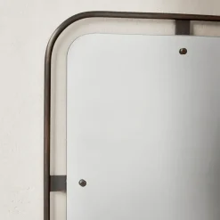 Audo Copenhagen Nimbus spiegel rechthoekig, Bronzed brass< Wandspiegels