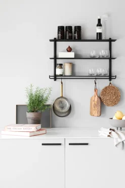 Gejst Nivo haak voor rek 3-pack, Zwart< Haken & Hangers