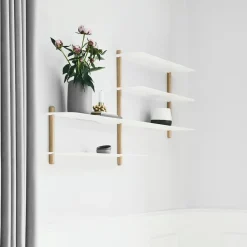 Gejst Nivo plank B, Licht eikenhout-wit< Planken & Planksystemen
