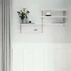 Gejst Nivo plank B, Licht eikenhout-wit< Planken & Planksystemen