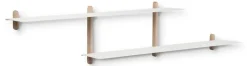 Gejst Nivo rek H large, Licht eikenhout-wit< Planken & Planksystemen