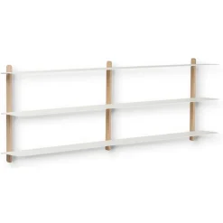 Gejst Nivo wandrek D, Licht eiken-wit< Planken & Planksystemen