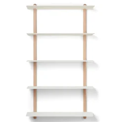 Gejst Nivo wandrek E large, Licht eiken-wit< Planken & Planksystemen