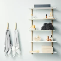 Gejst Nivo wandrek E large, Zwartgebeitst essen-zwart< Planken & Planksystemen