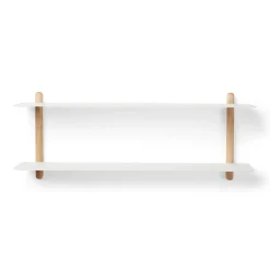 Gejst Nivo wandrek F, Licht eiken-wit< Planken & Planksystemen