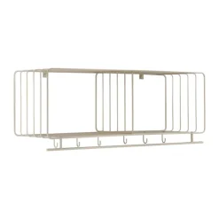Scandi Living Nod kapstok 90 cm, Beige< Garderobehaken & Hoedenplanken