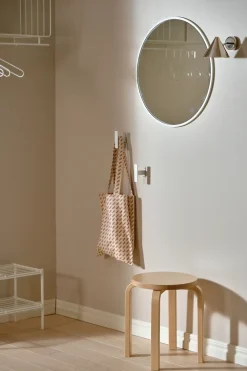 Scandi Living Nod large haak, White< Haken & Hangers