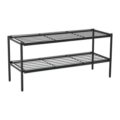 Scandi Living Nod schoenenrek 80x30x37 cm, Black< Schoenenrekken