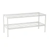 Scandi Living Nod schoenenrek 80x30x37 cm, White< Schoenenrekken