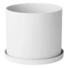 Blomus Nona pot Ø15 cm, Wit< Bloempotten