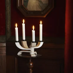Design House Stockholm Nordic Light kaarsenhouder 4 armen, wit< Kandelaars|Adventskandelaars & -Kaarsen