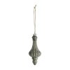 Lene Bjerre Norille kersthanger 16 cm, Donkergrijs< Kerstdecoraties