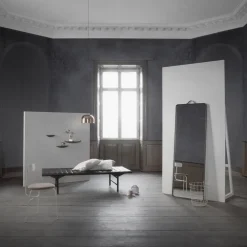 Audo Copenhagen Norm Floor vloerspiegel, zwart< Staande Spiegels