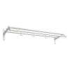 Essem Design Nostalgi 291 hoedenplank 100 cm, Wit-wit< Garderobehaken & Hoedenplanken