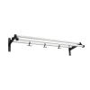 Essem Design Nostalgi 291 Hoedenplank, wit, zwart frame< Garderobehaken & Hoedenplanken