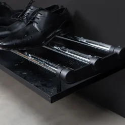 Essem Design Nostalgi afdruiprek, Zwart< Garderobehaken & Hoedenplanken