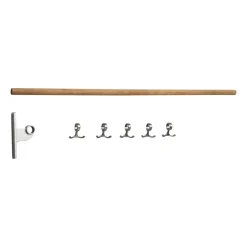 Essem Design Nostalgi extra onderdeel kapstok, Bamboe-aluminium< Haken & Hangers