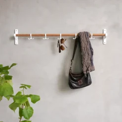 Essem Design Nostalgi extra onderdeel kapstok, Bamboe-wit< Haken & Hangers