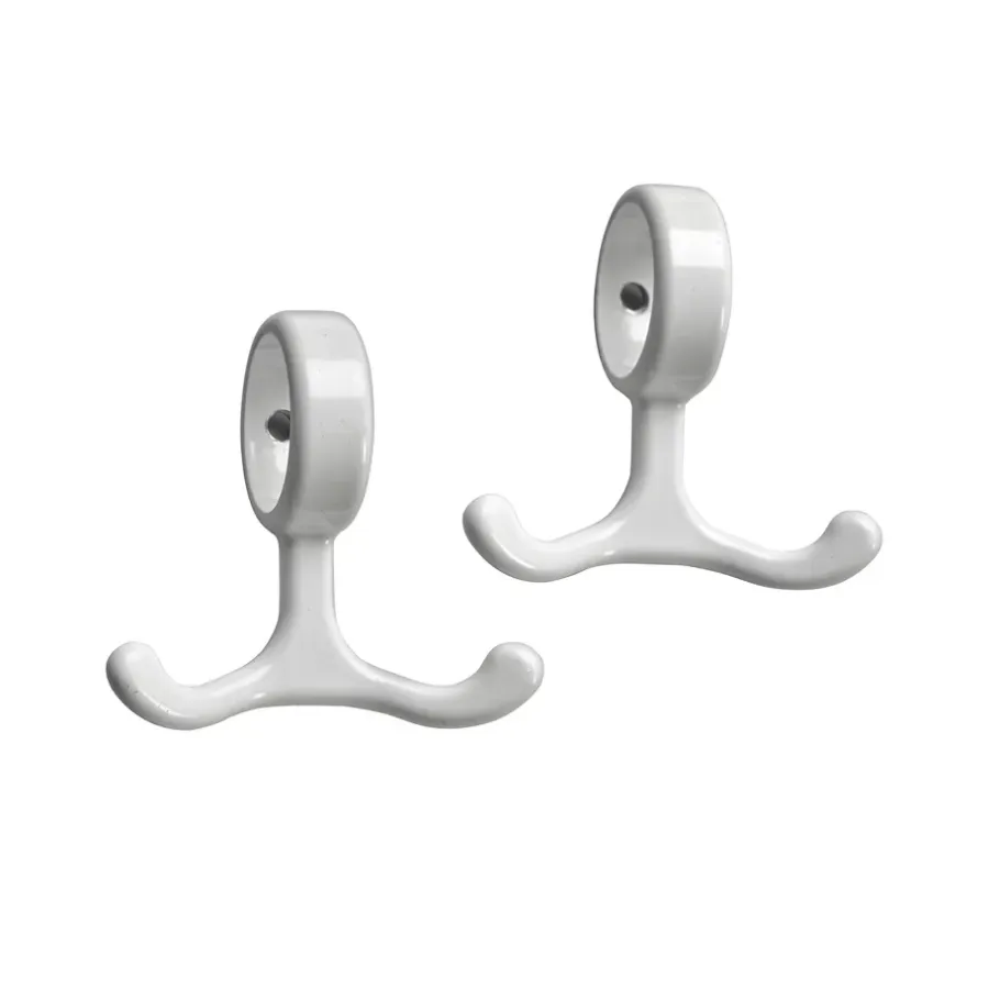 Essem Design Nostalgi haak 2-pack, wit< Haken & Hangers