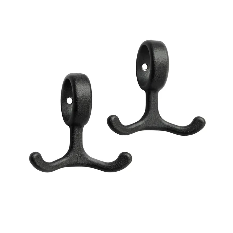 Essem Design Nostalgi haak 2-pack, zwart< Haken & Hangers