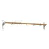 Essem Design Nostalgi kapstok 100 cm, Bamboe-aluminium< Haken & Hangers