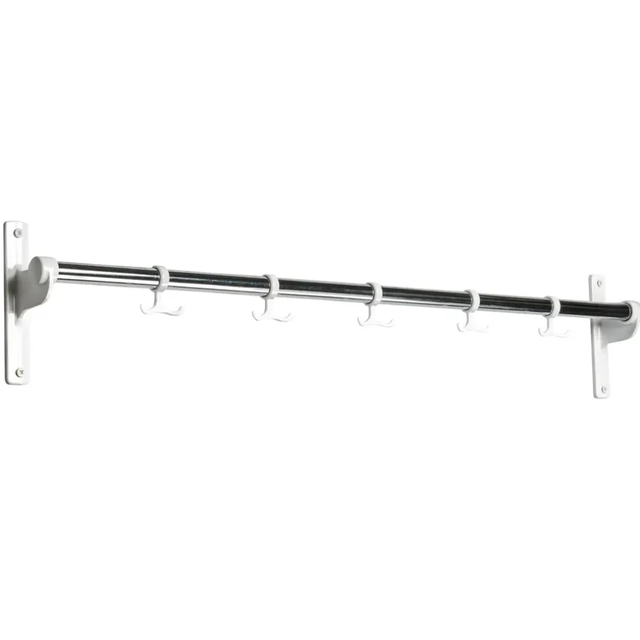 Essem Design Nostalgi kapstok 100 cm, chroom-wit< Haken & Hangers