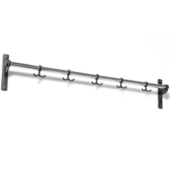 Essem Design Nostalgi kapstok 100 cm, chroom-zwart< Haken & Hangers
