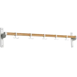 Essem Design Nostalgi kapstok 100 cm, eiken-wit< Haken & Hangers
