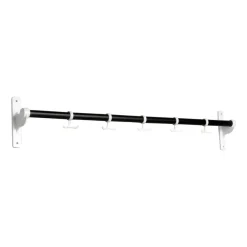 Essem Design Nostalgi kapstok 100 cm, Zwartgebeitst eiken-wit< Haken & Hangers