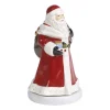 Villeroy & Boch Nostalgic Melody muziekdoos kerstman, Rood-wit< Kerstdecoraties