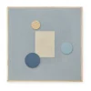 Nofred Noticeboard magneetbord + 3 magneten, Blauw< Prikborden|Kinderkamer Interieuraccessoires