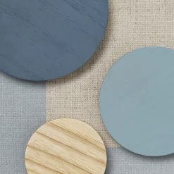 Nofred Noticeboard magneetbord + 3 magneten, Blauw< Prikborden|Kinderkamer Interieuraccessoires