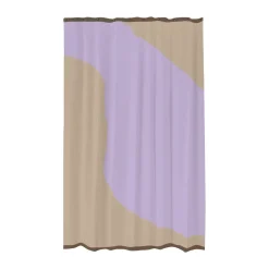 Mette Ditmer Nova Arte douchegordijn 150x200 cm, Sand-lilac< Douchegordijnen